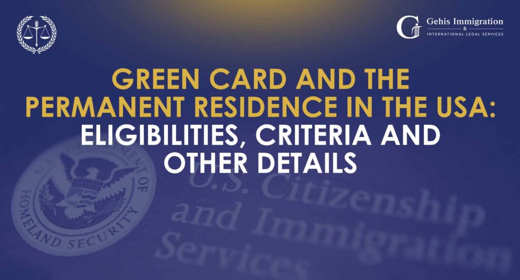green card and permanent residence