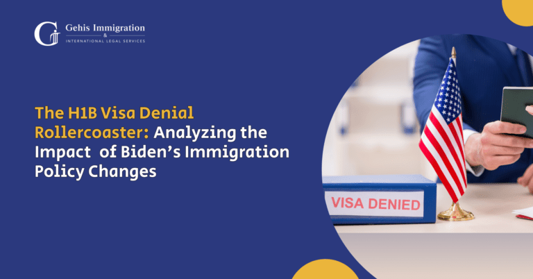 H-1B Visa Denials Biden's immigration policy