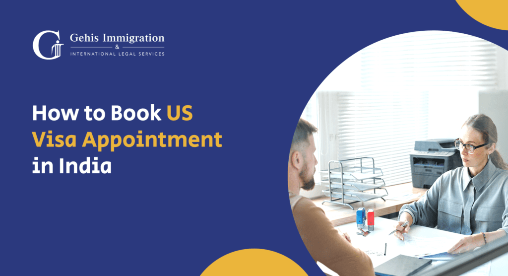 Schedule US Visa appointment in India