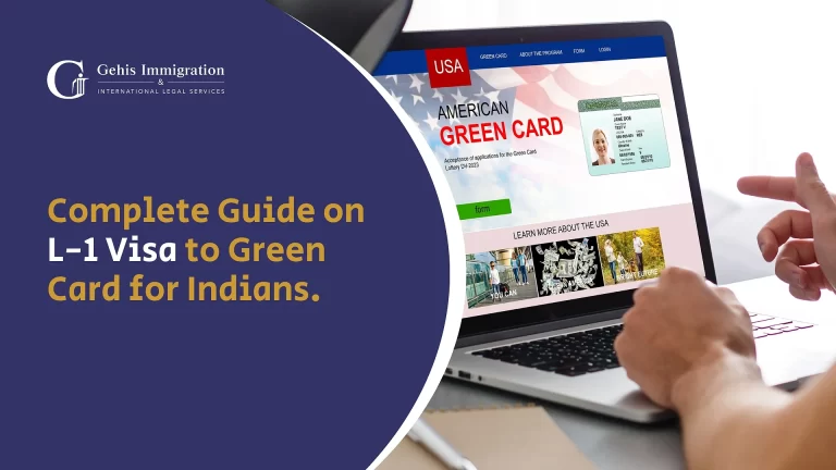Guide on L1 Visa to Green Card for Indians
