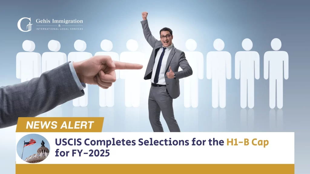 H1-B cap petition 2025 through Election Registrations