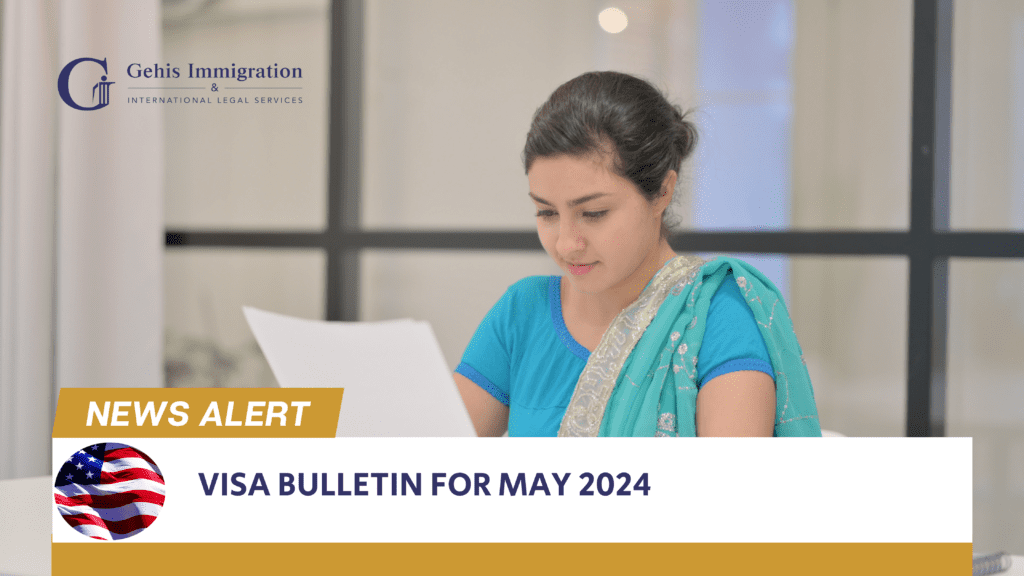 US Visa Bulletin may 2024