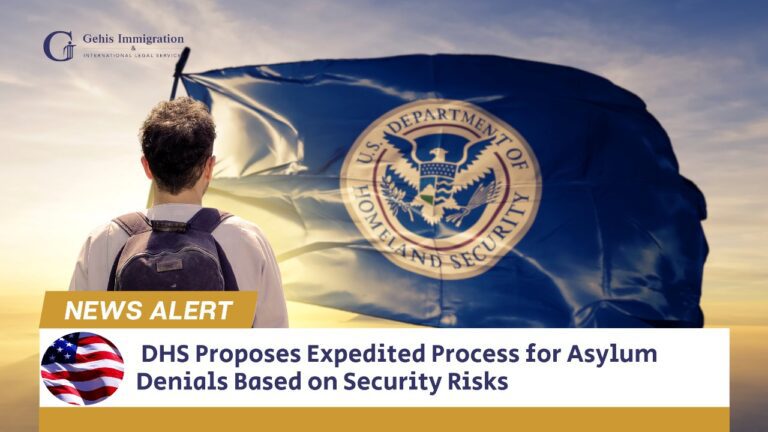 Expediate Process for Asylum Denials Based on Security risks