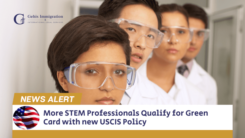 STEM professionals for green cards