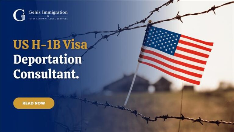 US H-1B Visa Deportation Consultant