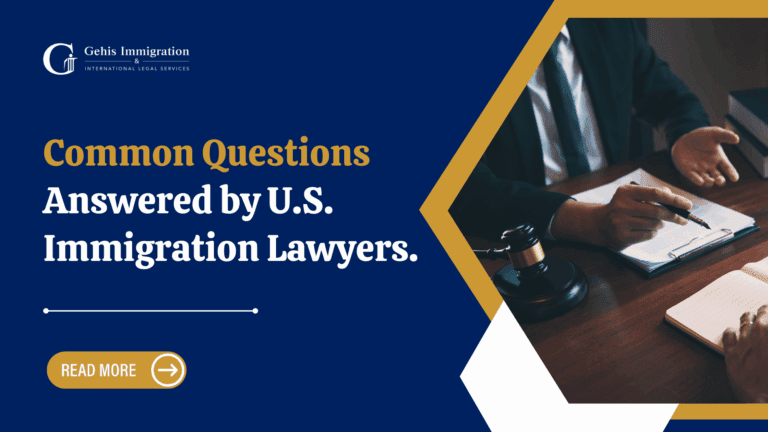 US Immigration Lawyer - Gehilawindia